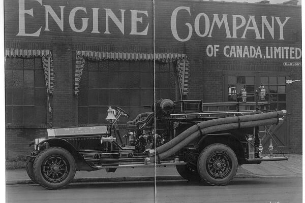 At the Toronto factory - August, 1925