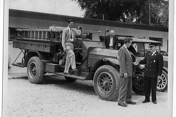 Engine 1 handed over to HVSO - May, 1959