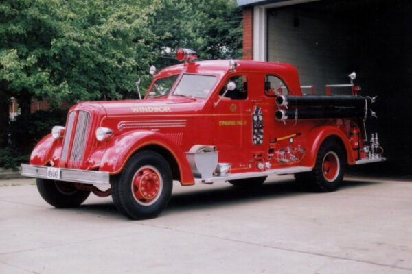 Restored to Perfection! On the ramp at Station 2 in 2001.