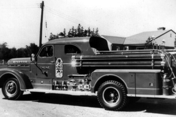 In Woodstock, ready for its delivery trip to Windsor, October 2, 1953