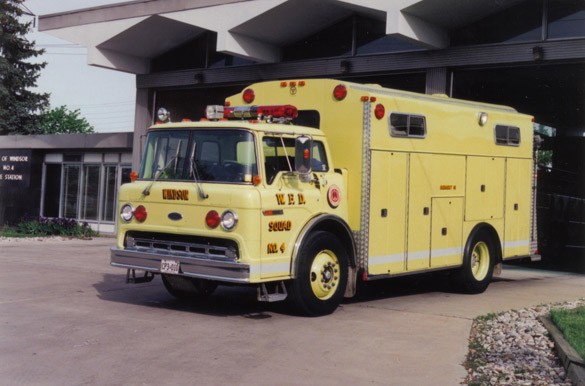 Squad 4’s 1986 Fordwith Dependable Rescue Body