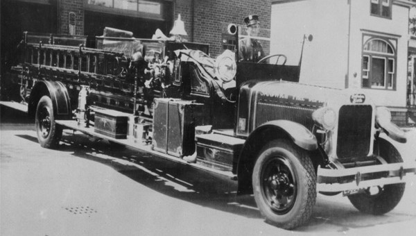 Sandwich Fire Department's 1927 Gotfredson-Bickle Ladder Truck