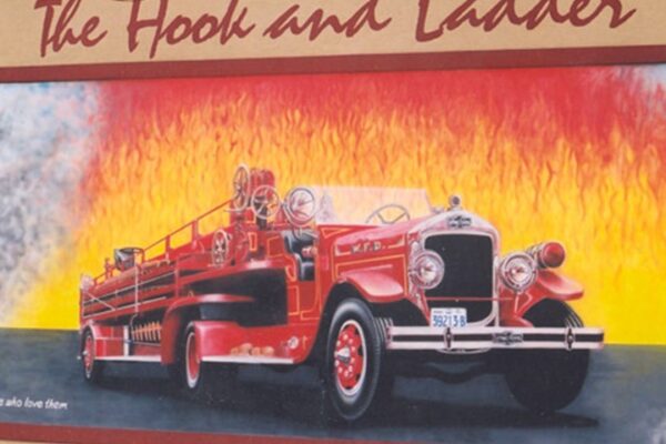 Aerial No. 1A as immortalized on mural at the Hook