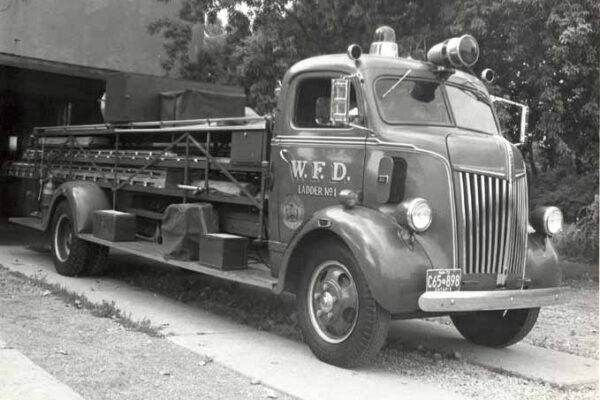 Ladder No. 1, the shop-built 1941 Ford