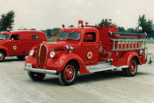 After restoration by Windsor Fire Department shops