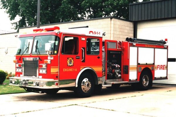 Engine 1A, the 1995 Carl Thibault/Spartan CAFS Pumper