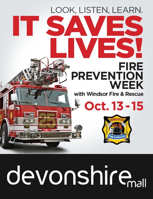 Fire Prevention Week at Devonshire Mall