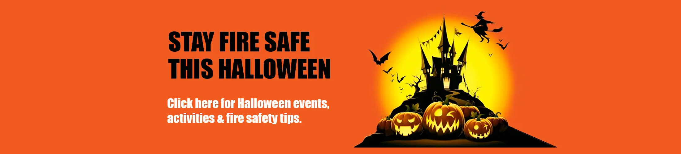 Halloween safety slide