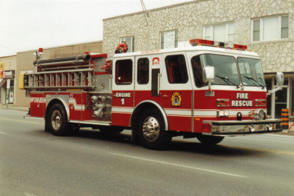 Still Going Strong. Windsor's 1995 E-One Hurricanes.