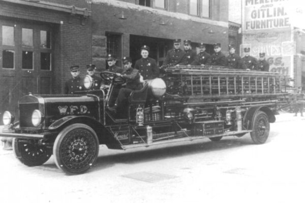 The 1916 Menard City Service Ladder Truck