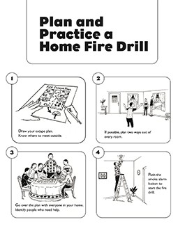 Plan and Practice a Fire Drill