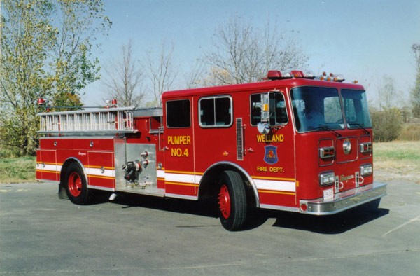 Former Engine 2 as it looks today, Welland Fire Department