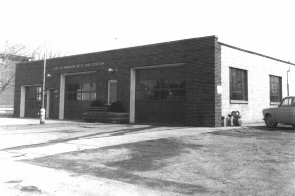 Former Riverside Fire Hall became Windsor's first Station #7