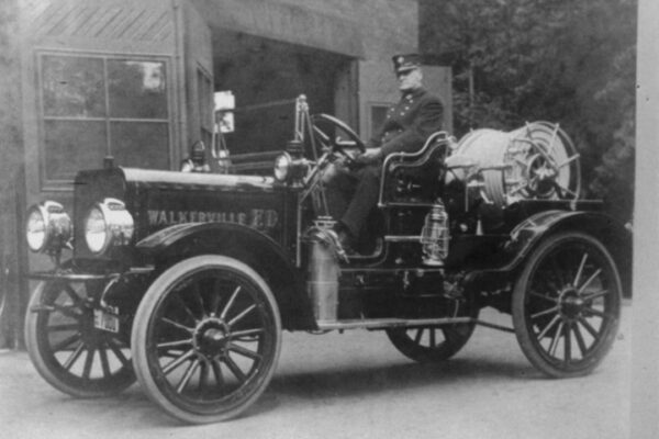 Ca. 1911 Menard Chemical Car
